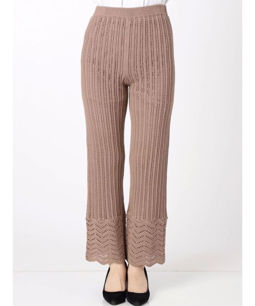 Ungrid（アングリッド）の「かぎ針ワイドパンツ（その他パンツ・レディース・オフホワイト/ベージュ・FREE）」の11枚目の写真