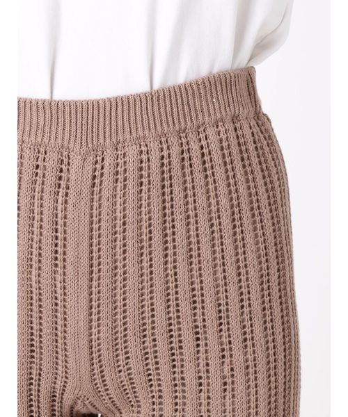 Ungrid（アングリッド）の「かぎ針ワイドパンツ（その他パンツ・レディース・オフホワイト/ベージュ・FREE）」の3枚目の写真