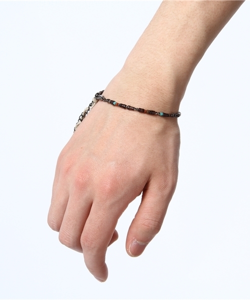 VIVIFY（ビビファイ）の「ブレスレット/ビーズ/ファイン（ブレスレット・メンズ・ホワイト/ブラウン/ダークブラウン・フリー）」の9枚目の写真