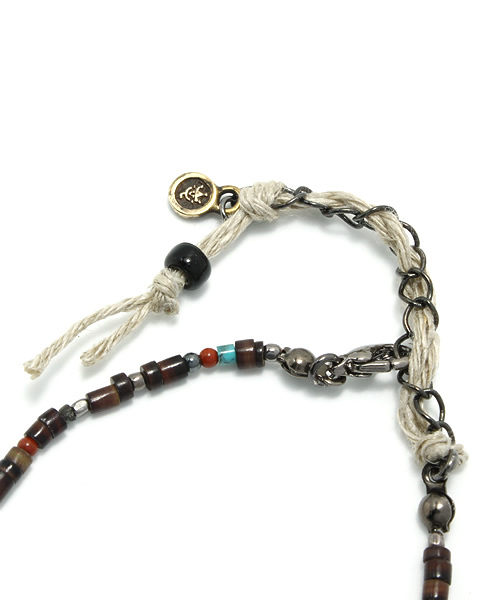 VIVIFY（ビビファイ）の「ブレスレット/ビーズ/ファイン（ブレスレット・メンズ・ホワイト/ブラウン/ダークブラウン・フリー）」の10枚目の写真