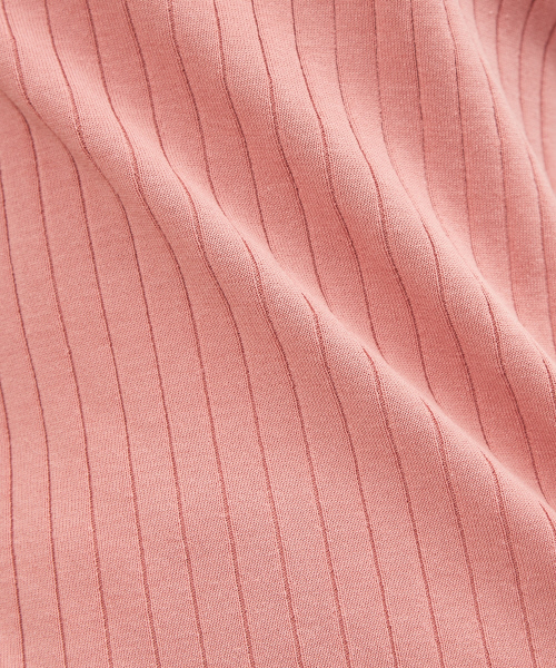 DESIGNWORKS（デザインワークス）の「ワイドリブ2WAYプルオーバーニット（ニット/セーター・レディース・ホワイト/グレイッシュブルー/ピンク/ブラック・38）」の6枚目の写真