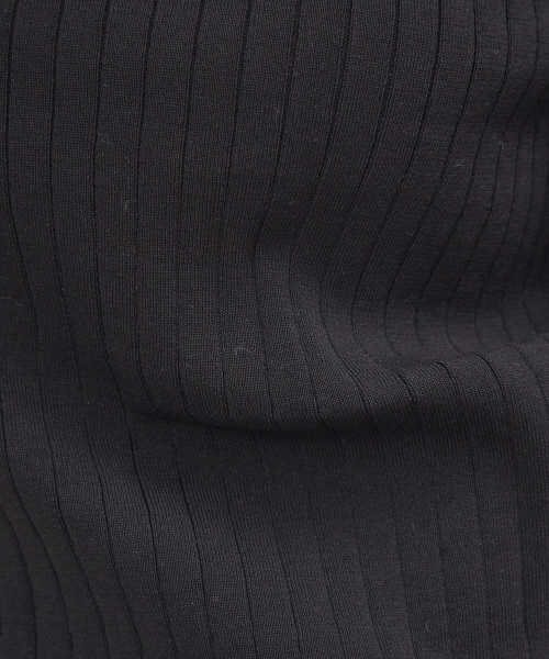 DESIGNWORKS（デザインワークス）の「ワイドリブ2WAYプルオーバーニット（ニット/セーター・レディース・ホワイト/グレイッシュブルー/ピンク/ブラック・38）」の10枚目の写真