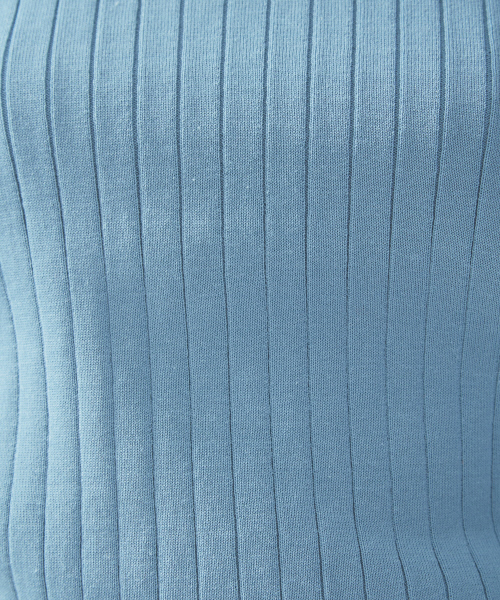 DESIGNWORKS（デザインワークス）の「ワイドリブ2WAYプルオーバーニット（ニット/セーター・レディース・ホワイト/グレイッシュブルー/ピンク/ブラック・38）」の15枚目の写真