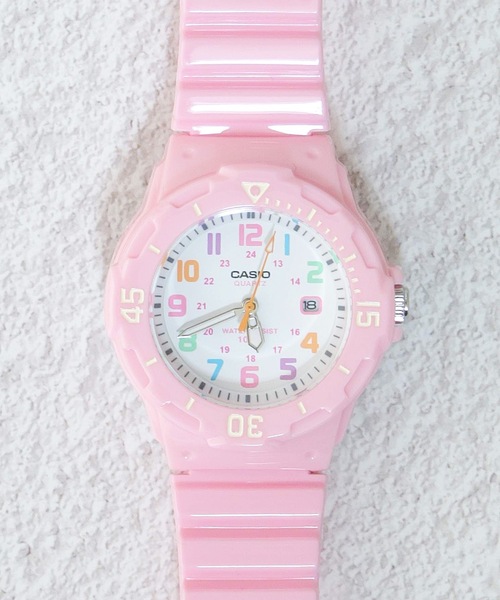 CASIO（カシオ）の「CASIO カシオ / クォーツ スタンダード アナログ 腕時計:LRW-200H（アナログ腕時計・レディース・ホワイト/ホワイト×ピンク/ピンク/ピンク系その他/ホワイト×ブラック/ブラック/ブラック系その他/ブラック×ゴールド/ホワイト×ゴールド/ブラック×ホワイト/ホワイト系その他/ターコイズブルー・FREE）」の11枚目の写真
