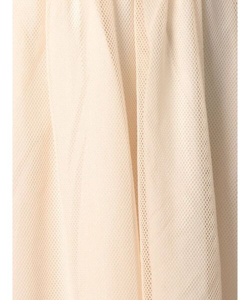 merry jenny(メリージェニー)の「メッシュレイヤードギャザースカート(スカート・レディース・オフホワイト/ブラック/ベージュ・FREE)」の10枚目の写真