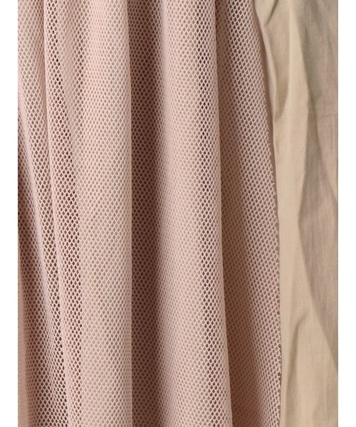 merry jenny(メリージェニー)の「メッシュレイヤードギャザースカート(スカート・レディース・オフホワイト/ブラック/ベージュ・FREE)」の22枚目の写真