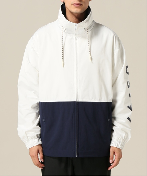 ONLY NY(オンリーニューヨーク)の「ONLY NY / オンリーニューヨーク SAILING JACKET(ブルゾン・メンズ・ホワイト/グリーン・MEDIUM/LARGE/X-LARGE)」の2枚目の写真