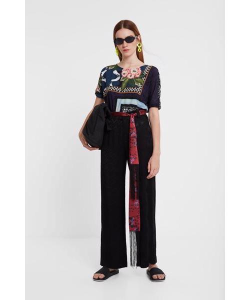 Desigual（デシグアル）の「ロングパンツ TERRY（その他パンツ・レディース・ブラック/ワインレッド/グリーン・SS/4L/S/M/L/2L/3L）」の8枚目の写真