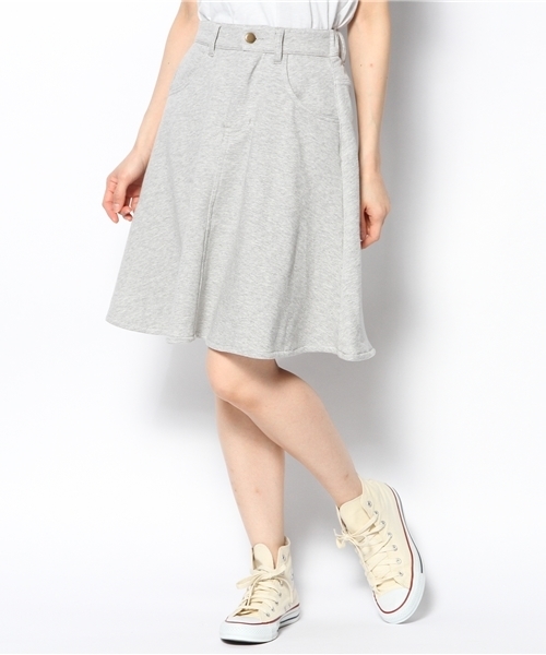 Chico（チコ）の「裏毛フレアスカート（スカート・レディース・グレー/レッド・FREE）」の14枚目の写真