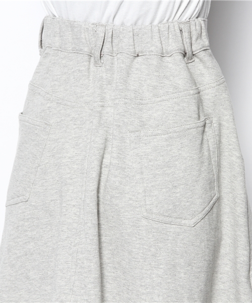 Chico（チコ）の「裏毛フレアスカート（スカート・レディース・グレー/レッド・FREE）」の7枚目の写真