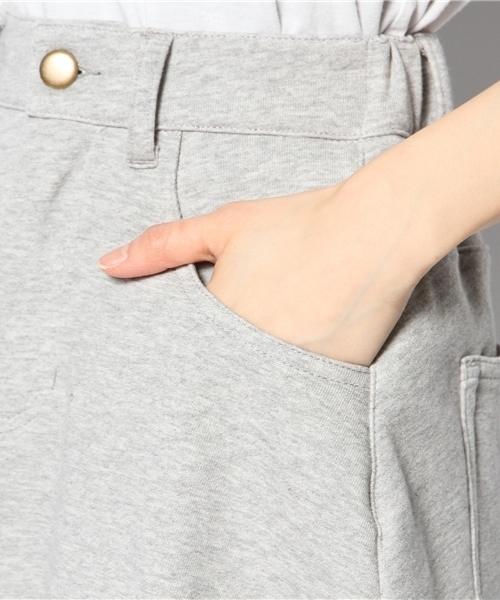 Chico（チコ）の「裏毛フレアスカート（スカート・レディース・グレー/レッド・FREE）」の8枚目の写真