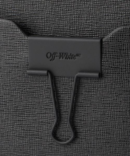 超美品‼️人気！オフホワイト サフィアーノ ダイアグ カメラバッグ ブラック ESTNATION（エストネーション）の「OFF-WHITE / 