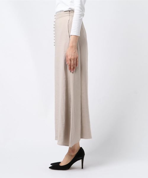 TRUDEA（トルディア）の「ポプリンツイルスカート（スカート・レディース・ベージュ/カーキ/ピンク・MEDIUM/SMALL）」の5枚目の写真