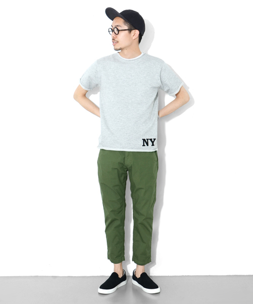 URBAN RESEARCH DOORS MENS(アーバンリサーチ ドアーズ メンズ)の「DOORS コンパクトコットン9分丈トラウザー(その他パンツ・メンズ・ベージュ/カーキ/ブルー・36/40/38)」の14枚目の写真