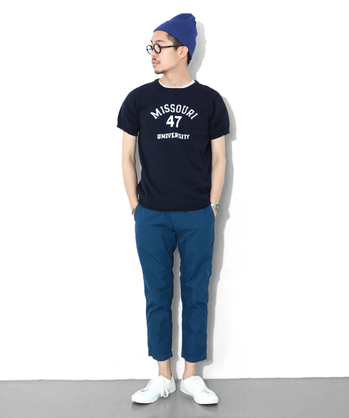 URBAN RESEARCH DOORS MENS(アーバンリサーチ ドアーズ メンズ)の「DOORS コンパクトコットン9分丈トラウザー(その他パンツ・メンズ・ベージュ/カーキ/ブルー・36/40/38)」の8枚目の写真