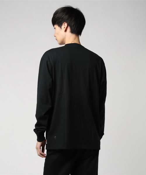 BEN DAVIS（ベンデイビス）の「∴WEGO/ベンデイビス別注ロゴロンT（Tシャツ/カットソー・メンズ・ホワイト/ブラック・MEDIUM/LARGE）」の3枚目の写真