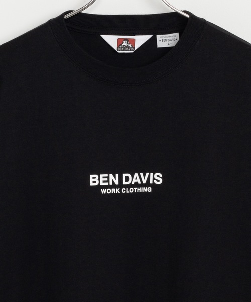 BEN DAVIS（ベンデイビス）の「∴WEGO/ベンデイビス別注ロゴロンT（Tシャツ/カットソー・メンズ・ホワイト/ブラック・MEDIUM/LARGE）」の17枚目の写真
