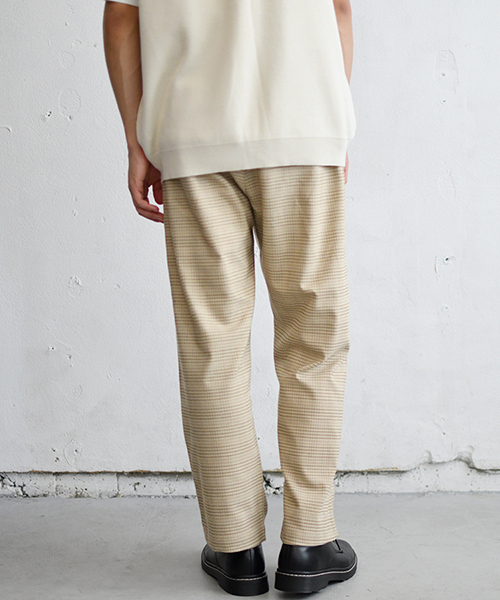 PairPair（ペアペア）の「チェック柄ゆるワイドパンツ（その他パンツ・メンズ・ブラック/ベージュ/ブラウン・FREE）」の13枚目の写真