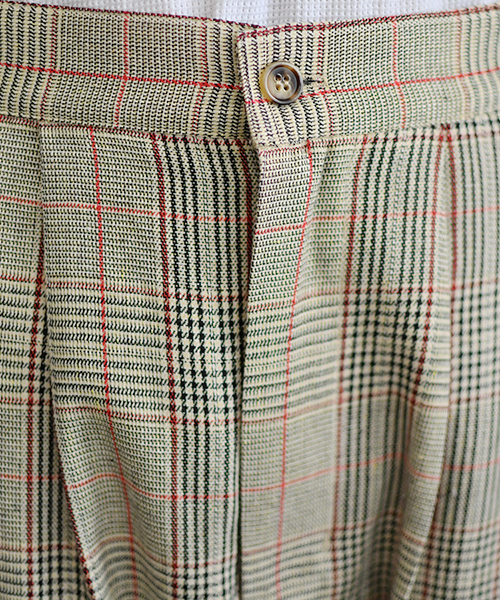 PairPair（ペアペア）の「チェック柄ゆるワイドパンツ（その他パンツ・メンズ・ブラック/ベージュ/ブラウン・FREE）」の12枚目の写真