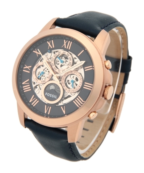 bpr BEAMS（ビーピーアール ビームス ）の「FOSSIL / GRANT ME3029（アナログ腕時計・メンズ・ネイビー・ONE SIZE）」の9枚目の写真