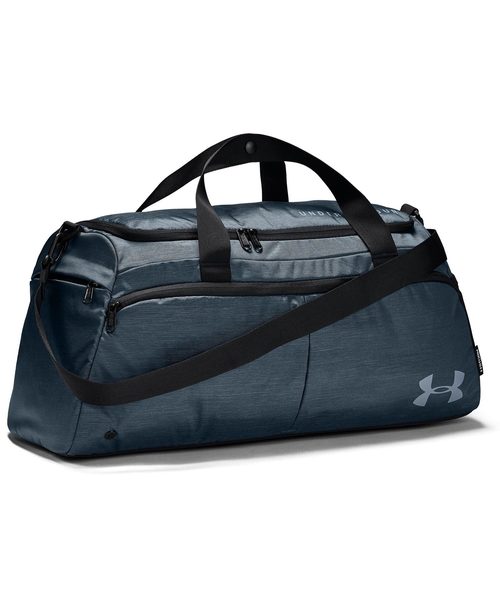 UNDER ARMOUR（アンダーアーマー）の「UAアンディナイアブルダッフルスモール 25L(ダッフルバッグ/WOMEN)（ボストンバッグ・レディース・ブルー系その他/チャコールグレー×ブラック・ONESIZE）」の2枚目の写真