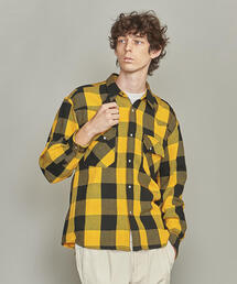 BEAUTY&YOUTH UNITED ARROWS | BY ブロックチェック ウエスタンシャツ(シャツ/ブラウス)