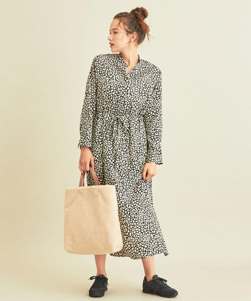By United Arrows ビューティアンドユースユナイテッドアローズ のファッション ワンピース セール レオパードプリントスリット ワンピース ワンピース Beauty Youth United United By United Arrows ビューティアンドユースユナイテッドアローズ のファッション ワンピース セール レオパードプリントスリット ワンピース ワンピース Beauty Youth United United