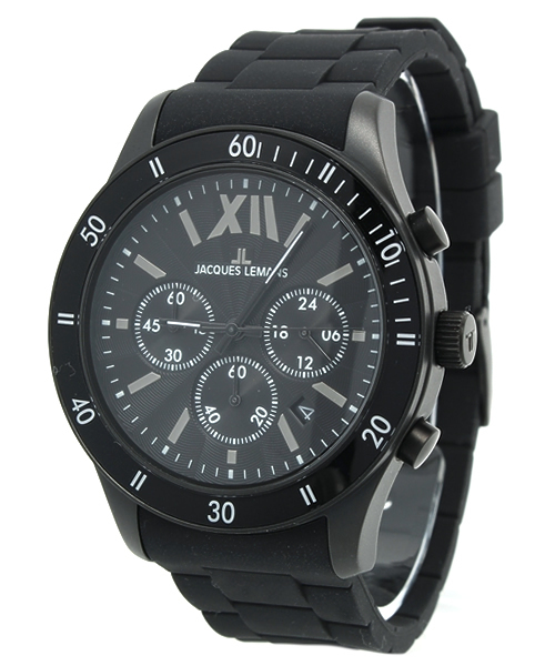 NANO universe（ナノユニバース）の「JACQUES LEMANS(ジャック ルマン)/ ROME SPORTS（アナログ腕時計・メンズ・ホワイト/ブラック・FREE）」の2枚目の写真