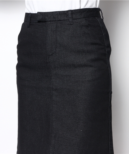 URBAN RESEARCH DOORS WOMENS（アーバンリサーチ ドアーズ ウィメンズ）の「DOORS カットデニム5Pスカート（スカート・レディース・インディゴブルー・36/40/38）」の3枚目の写真
