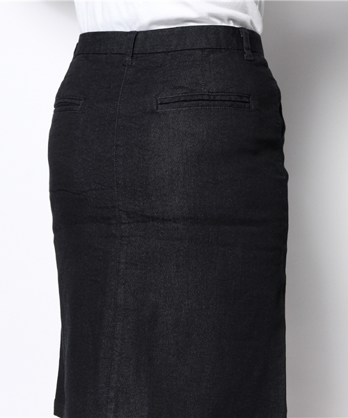 URBAN RESEARCH DOORS WOMENS（アーバンリサーチ ドアーズ ウィメンズ）の「DOORS カットデニム5Pスカート（スカート・レディース・インディゴブルー・36/40/38）」の9枚目の写真