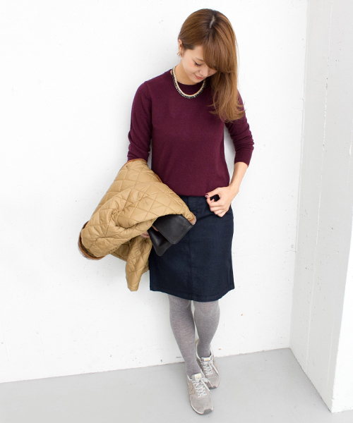 URBAN RESEARCH DOORS WOMENS（アーバンリサーチ ドアーズ ウィメンズ）の「DOORS カットデニム5Pスカート（スカート・レディース・インディゴブルー・36/40/38）」の13枚目の写真