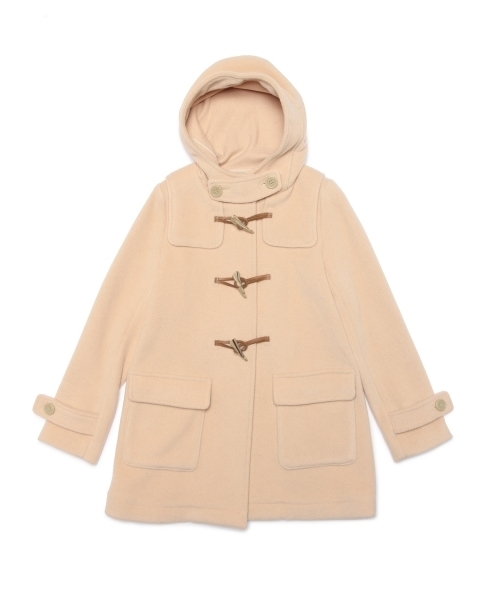 Ray BEAMS(レイビームス)の「◎Ray BEAMS / 綾パイルカット ダッフル コート(ダッフルコート・レディース・ベージュ/ブラック・0/1)」の22枚目の写真