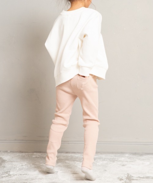 LOWRYS FARM(ローリーズファーム)の「リブレギンス 861759(レギンス/スパッツ・キッズ・チャコールグレー/ブラウン/ピンク/アイボリー/グリーン系その他/ブルー系その他/ブラウン系その他/ピンク系その他・SMALL/MEDIUM/LARGE/X-LARGE)」の1枚目の写真