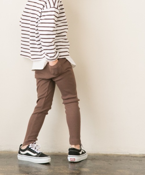 LOWRYS FARM(ローリーズファーム)の「リブレギンス 861759(レギンス/スパッツ・キッズ・チャコールグレー/ブラウン/ピンク/アイボリー/グリーン系その他/ブルー系その他/ブラウン系その他/ピンク系その他・SMALL/MEDIUM/LARGE/X-LARGE)」の16枚目の写真