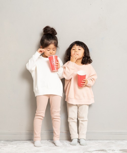 LOWRYS FARM(ローリーズファーム)の「リブレギンス 861759(レギンス/スパッツ・キッズ・チャコールグレー/ブラウン/ピンク/アイボリー/グリーン系その他/ブルー系その他/ブラウン系その他/ピンク系その他・SMALL/MEDIUM/LARGE/X-LARGE)」の10枚目の写真