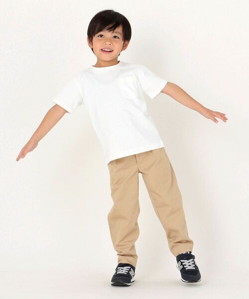 SHIPS any(シップス エニィ)の「SHIPS any:STANDARD チノパン <KIDS>(チノパンツ・キッズ・カーキ・1/2/0)」の8枚目の写真