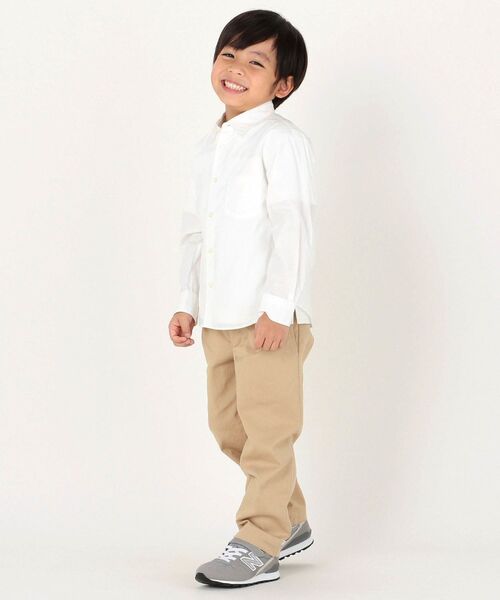 SHIPS any(シップス エニィ)の「SHIPS any:STANDARD チノパン <KIDS>(チノパンツ・キッズ・カーキ・1/2/0)」の3枚目の写真