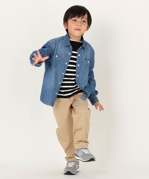 SHIPS any(シップス エニィ)の「SHIPS any:STANDARD チノパン <KIDS>(チノパンツ・キッズ・カーキ・1/2/0)」の20枚目の写真