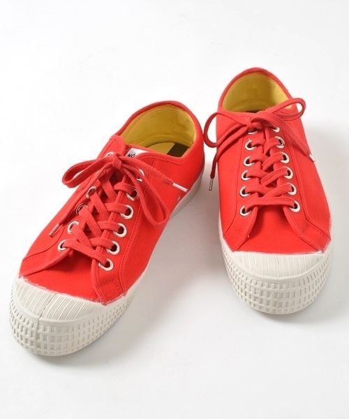 SHIPS Days（シップスデイズ）の「NOVESTA: キャンバス スニーカー（STAR MASTER)■（スニーカー・メンズ・ホワイト/ブラック/ネイビー/レッド・43/41/42/40）」の4枚目の写真