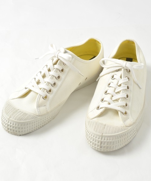 SHIPS Days（シップスデイズ）の「NOVESTA: キャンバス スニーカー（STAR MASTER)■（スニーカー・メンズ・ホワイト/ブラック/ネイビー/レッド・43/41/42/40）」の2枚目の写真