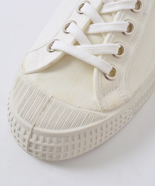 SHIPS Days（シップスデイズ）の「NOVESTA: キャンバス スニーカー（STAR MASTER)■（スニーカー・メンズ・ホワイト/ブラック/ネイビー/レッド・43/41/42/40）」の5枚目の写真