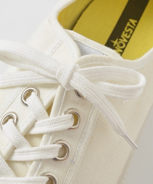 SHIPS Days（シップスデイズ）の「NOVESTA: キャンバス スニーカー（STAR MASTER)■（スニーカー・メンズ・ホワイト/ブラック/ネイビー/レッド・43/41/42/40）」の6枚目の写真