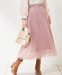 natural couture | シアープリーツスカート(スカート)