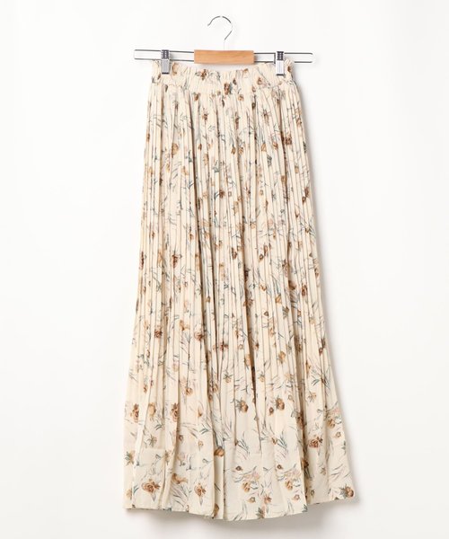 FUN.TRINITY（ファン トリニティー）の「ガラプリーツスカート（スカート・レディース・ブラック/オフホワイト/グリーン・M）」の4枚目の写真