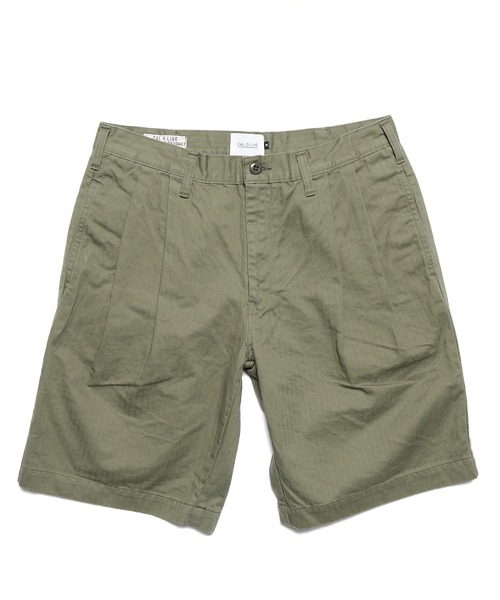 セール】CAL O LINE/キャルオーライン 2 TUCK HB SHORTS
