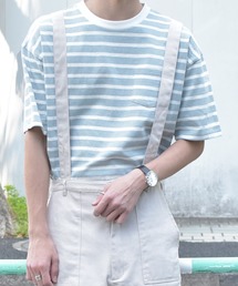 PairPair | ボーダーリンクTシャツ(Tシャツ/カットソー)