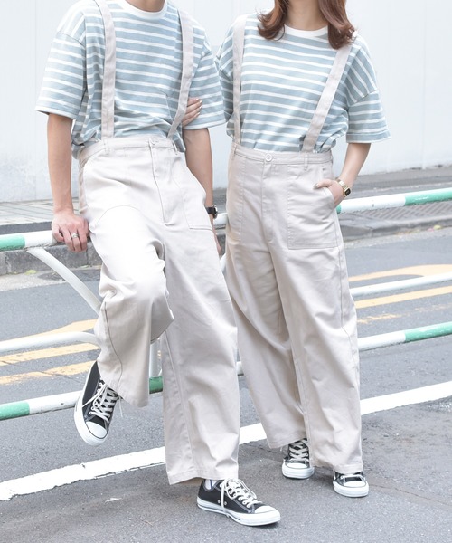 PairPair（ペアペア）の「ボーダーリンクTシャツ（Tシャツ/カットソー・メンズ・ライトブルー/ブラック/ライトベージュ・FREE）」の20枚目の写真