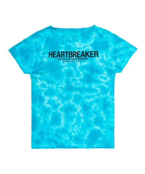 BEDWIN & THE HEARTBREAKERS（ベドウィン アンド ザ ハートブレイカーズ）の「UNDERTONES Ex.B-NECK PRINT T "MR.TYEDIE"（Tシャツ/カットソー・メンズ・レッド/ピンク/イエロー/オレンジ/サックスブルー・LARGE/X-LARGE/MEDIUM/SMALL）」の6枚目の写真