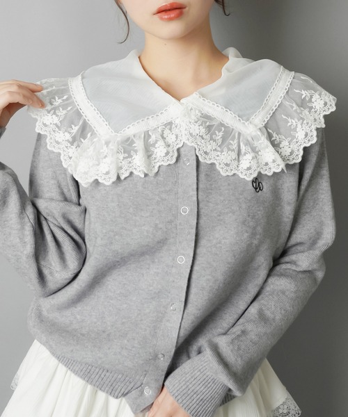 可愛い無双♪BIGレースつけ襟（付け襟）｜SPINNS（スピンズ）の