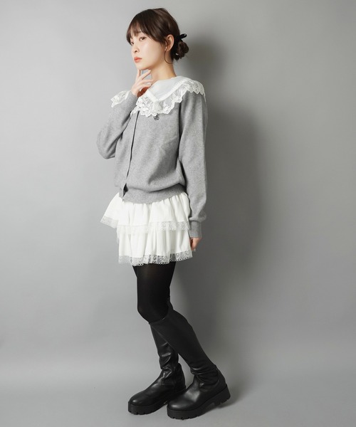 可愛い無双♪BIGレースつけ襟（付け襟）｜SPINNS（スピンズ）の